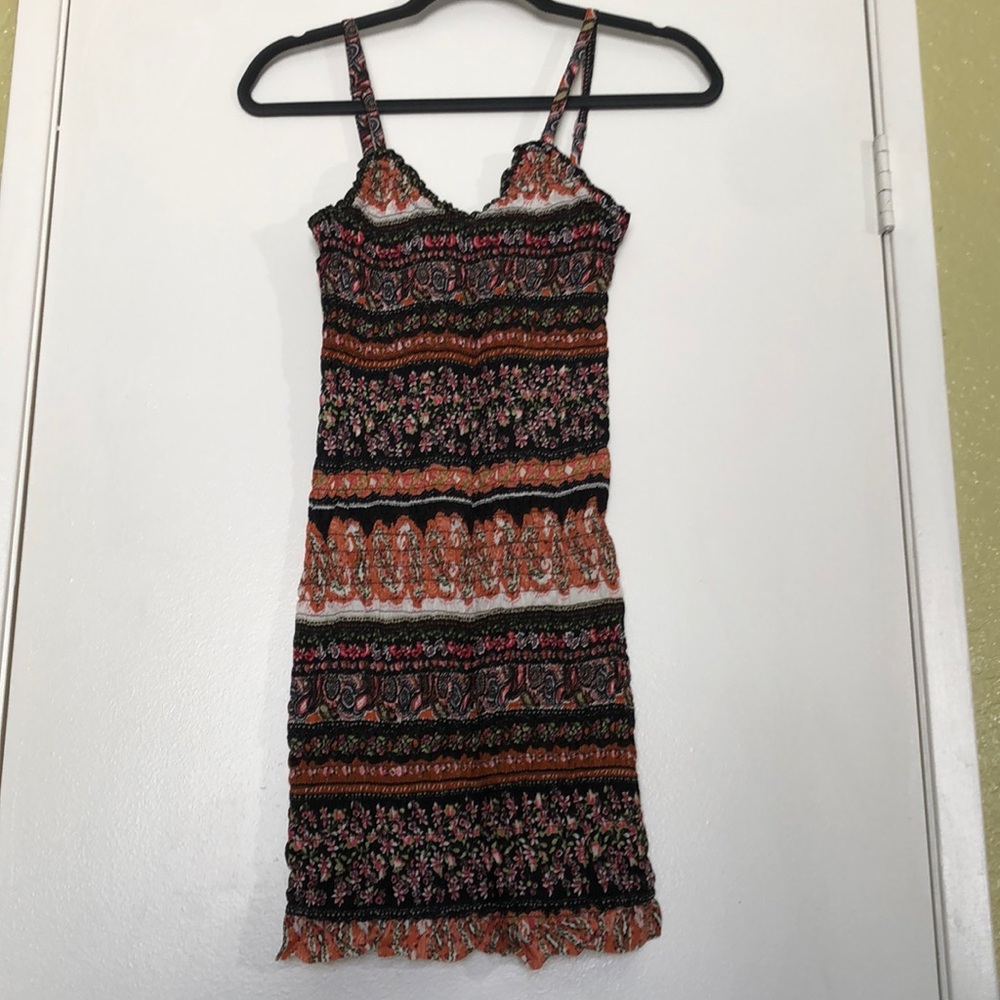 Fun print spring dress